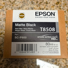 Epson T8508/C13T850800 Genuine Matte Black Ink Cartridge 80ml for SC-P800 picture