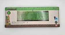 Razer BlackWidow V4 X Minecraft Edition Mechanical Gaming Keyboard Green RGB picture
