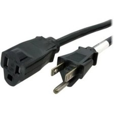 StarTech PAC10125 25 ft Power Cord Extension - NEMA 5-15R to NEMA 5-15P-25ft picture