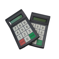 (Lot of 2) Genovation Mini Terminal 904-RJ 12 Key Membrane Pad picture
