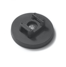 2X Strong Rubber Coated Cable Mount Pot Magnet 88mm | Anti Scratch Saddle Magnet picture