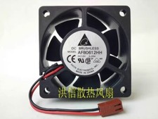 Delta 6025 AFB0612HH DC12V 0.25A 60*25MM 6CM 2-Pin Dual Ball Cooling Fan picture