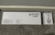 Skytech Gaming K-1800W Keyboard & M-1800W Mouse White picture