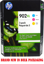 Combo 3 Pack Genuine Original HP 902 902XL Cyan Magenta Yellow Ink cartridge oem picture
