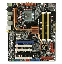 Asus P5K PREMIUM Motherboard Intel P35 Socket LGA 775 DDR2 SDRAM eSATA ATX picture