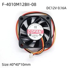  F-4010M12BII 12V 0.16A 4cm 4010 large air volume chassis CPU cooling fan picture