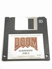 Doom Shareware Disk 2 Only on 3.5