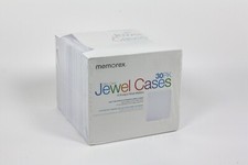 NEW MEMOREX 30 Pack Slim Clear Jewel Cases picture