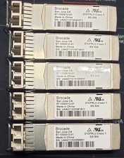 Lot of 5 Brocade 57-1000012-01 8Gbps 850nm SFP+ Transceiver XBR-000147 5100 5300 picture