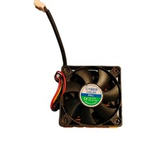 Vintage Cyber Cooler Ball Bearing CPU Fan w/ Heat Sink & Hold Down picture