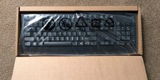 Black Lenovo Wired USB AI Desktop Keyboard 1PSD51P47999 FRU - 5D50U84616 picture