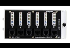 Legrand Onq Home Theater Patch Panel 6 Port Interface Module Cat 6a Network Patc picture