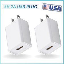 5 Volt 2 Amp AC-DC Power Wall Adapter Converter 5V 2A USB Port Wall Charger Plug picture