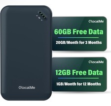 GlocalMe UPP Global 4G Pocket WiFi Hotspot Mobile Internet Device Sealed picture