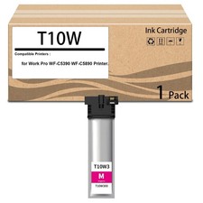 1 Pack T10W T10W300  Ink Cartridge for Work Porce Pro WF-C5390 WF-C5890 Printer picture