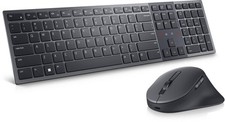 Dell KM900-GR-INT Km900 Keyboard Mouse Included RF Wireless + Bluetooth Qwe ~E~ picture