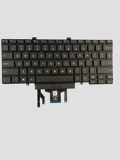 New Dell Latitude 7440 7340 7640 Backlit US English Keyboard H3DHT 0H3DHT picture