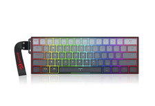 Red Dragon K617 FIZZ 60% Gaming Keyboard 61 Keys Rapid Trigger K617GGB-RGB-MP-SE picture