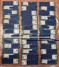 Lot of (39) 256GB M.2 SSD, Kioxia, & WD, Good Health (70%-85%) picture
