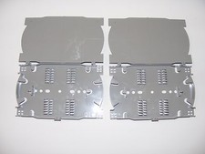 fiber optic splice tray 12 / 24  cores heat fusion heat shrink chip small x2  picture