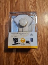 Belkin - 2 Port External KVM Switch - Flip USB - F1DF102U - New In Box picture