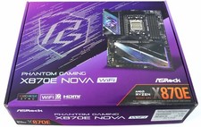 NEW ASROCK X870E NOVA WIFI AM5 AMD ATX Motherboard - US IN HAND, SHIPS NOW 🚚💨 picture