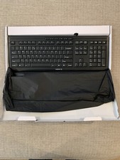 Cherry Stream Wired Quiet Keyboard Black JK-8500EU-2 New Open Box picture