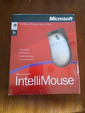 Vintage Microsoft Intellimouse SER&PS/2 # X04-75661 New Sealed In Box picture