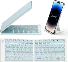 Samsers Bluetooth Foldable Keyboard, Wireless Portable Folding Keyboard, Full-Si picture