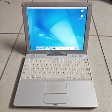 Apple iBook G3 Snow M6497 2001 Vintage Laptop - 10GB HDD/128MB RAM - READ #4475 picture