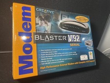 NEW SEALED Creative Modem Blaster 56Kbps V.92 Serial Windows XP 2000 picture