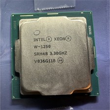 Intel Xeon W-1250 SRH48 3.30GHz CPU Processor, Xeon W-1250 3.30 GHz SRH48 Intel picture