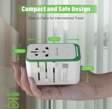 GlocalMe RoamPlug 70W Universal Travel Adapter with 4G WiFi Mobile Hotspot picture
