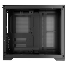 Mid-Tower PC Case Dual Chamber Gaming Computer Case For ATX Motherboard No Fan picture