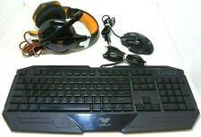 AULA 2016-S Rainbow LED Gaming Keyboard & Mouse & Kotion Each Wired Headset picture