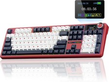 AULA F108 PRO Wireless Mechanical Gaming Keyboard with Screen&Knob picture