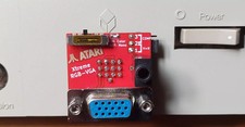 ATARI ST Din13 to VGA Adapter LOW-MEDIUM(15khz)/HIGH Switchable with Audio PRO picture