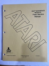 Original Atari 850 Interface Module FIELD SERVICE MANUAL picture