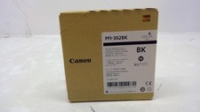 Genuine Canon PFI-302BK Black Ink Cartridge 2216B001AA, 2216B001 picture