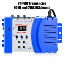 RQG HDMI to RF Modulator VHF UHF PAL NTSC F Female Connectors picture