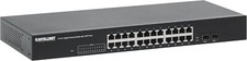 Intellinet 24-Port Gigabit Switch – Unmanaged, 2x SFP, Rackmount, Fanless - NIB picture