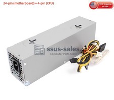240W SFF Power Supply AC240AS-00 DCB15 3YKG5 F79TD for Dell 390 790 990 3010 NEW picture