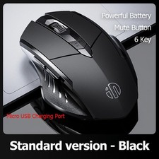 INPHIC F1 Wireless Mouse Rechargeable Silent Ergonomic 2.4G Optical Mice USB picture