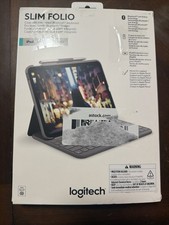 Logitech Slim Folio Keyboard Case iPad 10th Gen & A16 Bluetooth picture