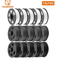 🔥TECBEARS 10KG PLA PETG Matte PLA+ SILK High Speed 3D Printer Filament 1.75mm picture