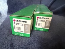 GENUINE LEXMARK 76COHMO - MAGENTA High Yield Toner - Cartridge NEW -FACTORY SEAL picture