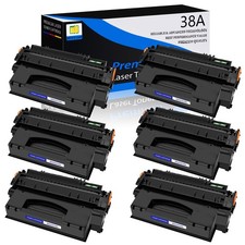 6PK Q1338A 38A Toner Cartridge for HP LaserJet 4200 4200dtnsl 4200dtn 4200tn picture