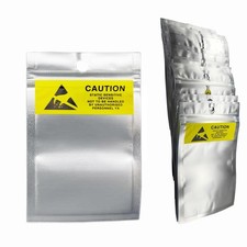100pcs 3.94 * 5.91in ESD Bags,Resealable Translucent Antistatic Bags for SSD,... picture