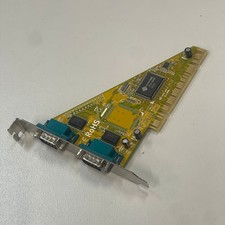 Genuine Sunix Dual Port RS232 DB9 Serial PCI Card VER3.2 4037T SUN1889 picture