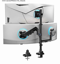 Triple Monitor Mount - Extra Tall 3 Monitor 17-49 Inch, Up to 44 lbs Adjustable picture